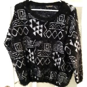 Vintage fuzzy sweater